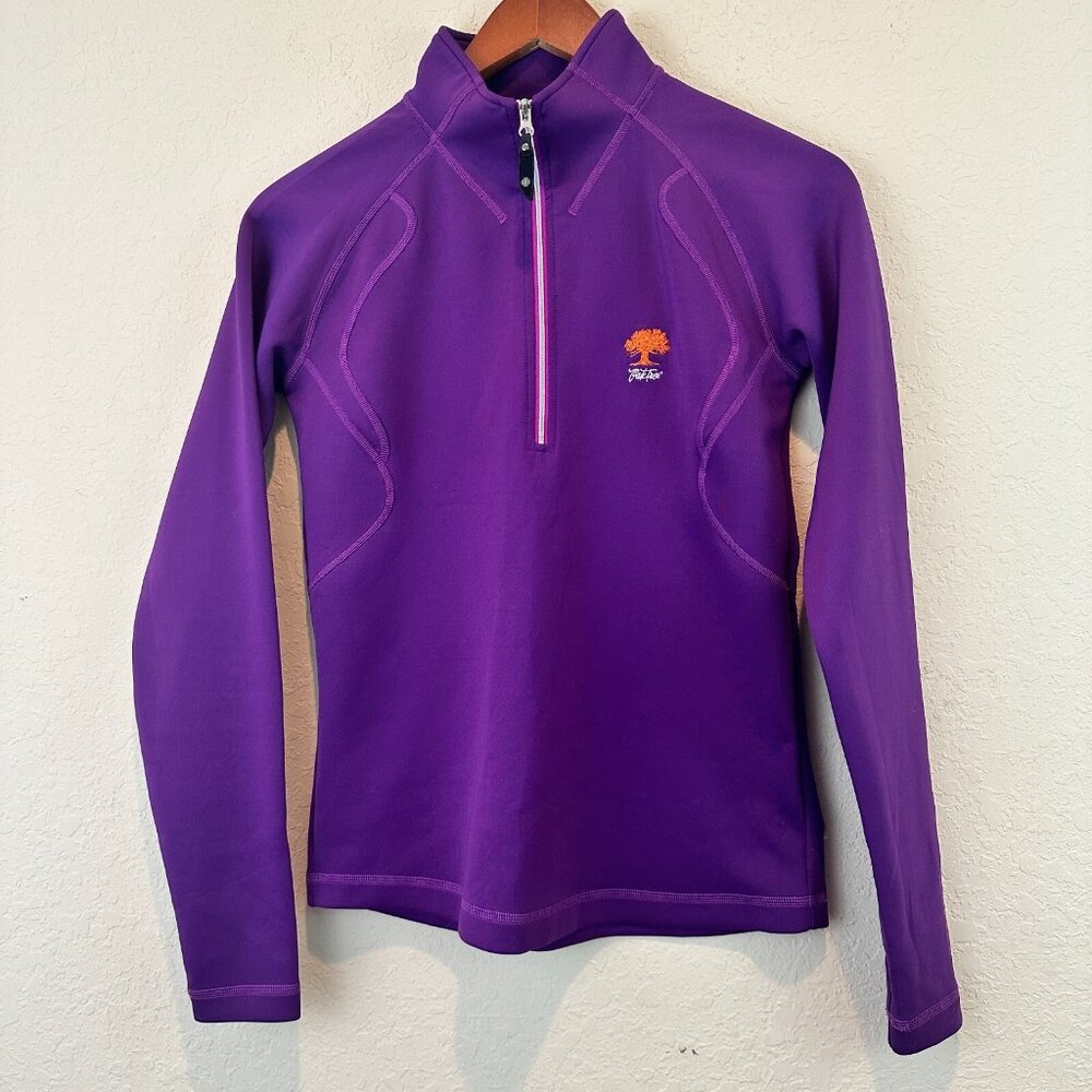 Sunice Jacket Women’s Purple Small Long Sleeve 1/2 Zip Ladies Golf Track Lite fx